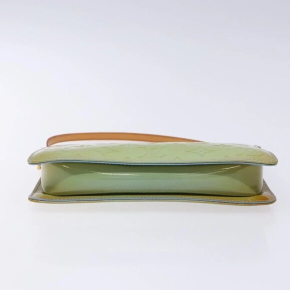 LOUIS VUITTON Monogram Vernis Lexington Pouch Baby Blue M91011 LV Auth BA4728 - Picture 7 of 16